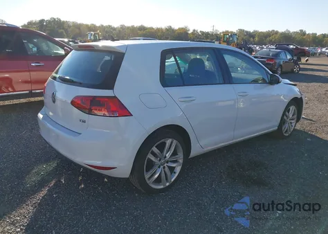 2017 Volkswagen Golf Tsi S 4-Door/Tsi Se 4-Door/Tsi Sel 4-Door/Tsi Wolfsburg Edition 4-Door из США, поврежденный, VIN 3VW217AU5HM019858